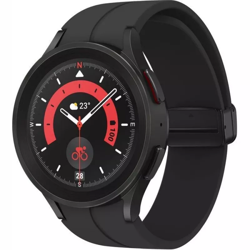 Samsung Galaxy Watch5 Pro 45mm Smartwatch de titanio negro LTE