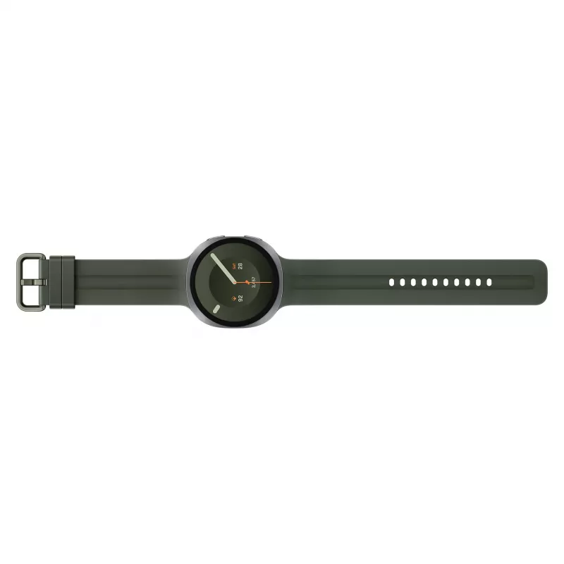 Samsung Galaxy Watch9 LTE 44 mm Silver smartwatch con correa deportiva Olive M/L