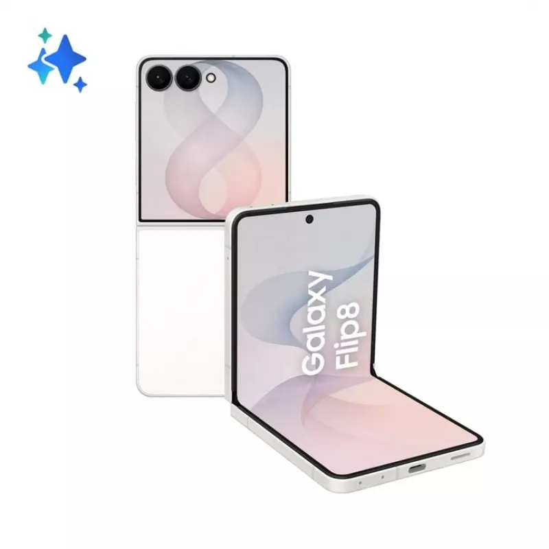 Samsung Galaxy Z Flip8 5G 256GB Cream - smartphone plegable, 6,9
