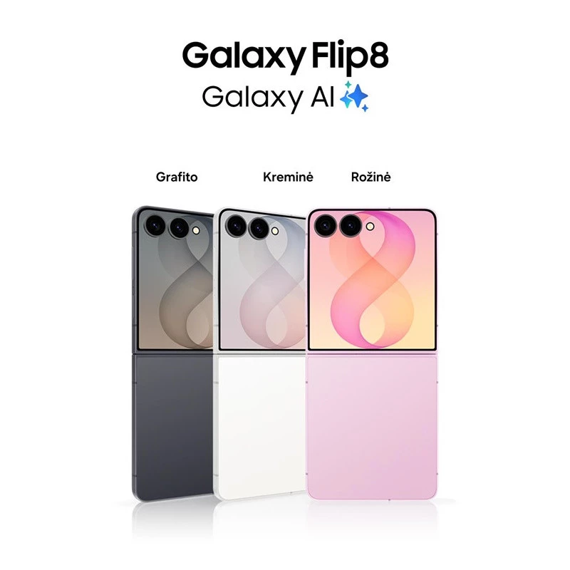 Samsung Galaxy Z Flip8 5G 256GB Cream - smartphone plegable, 6,9