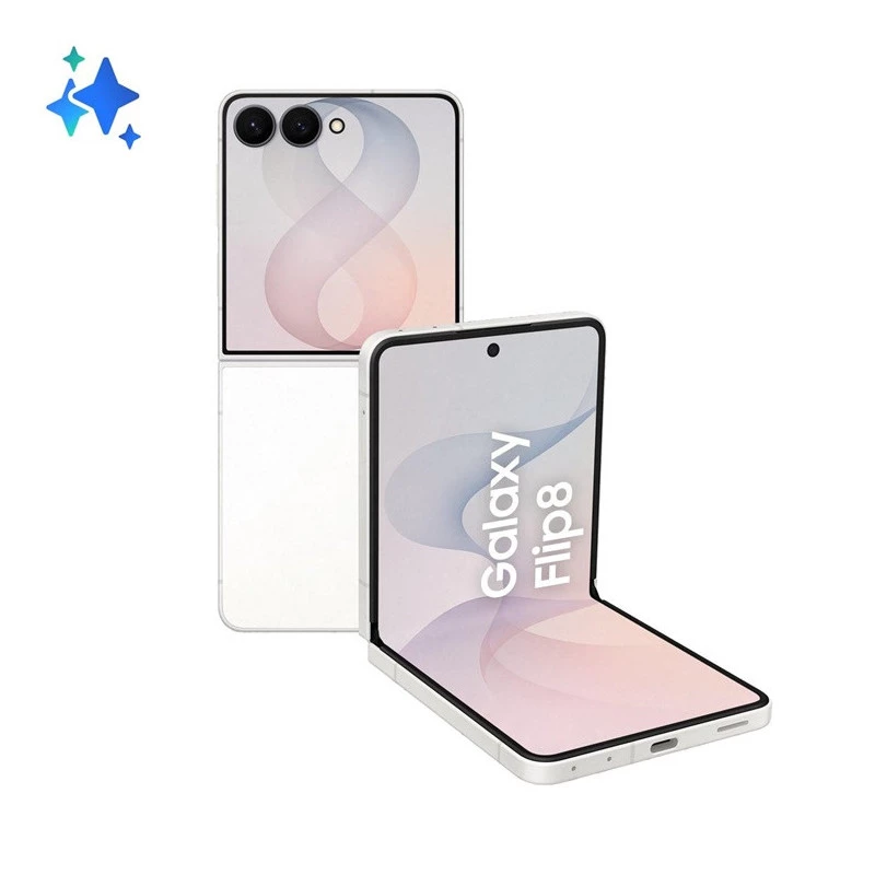 Samsung Galaxy Z Flip8 5G 256GB Cream - smartphone plegable, 6,9