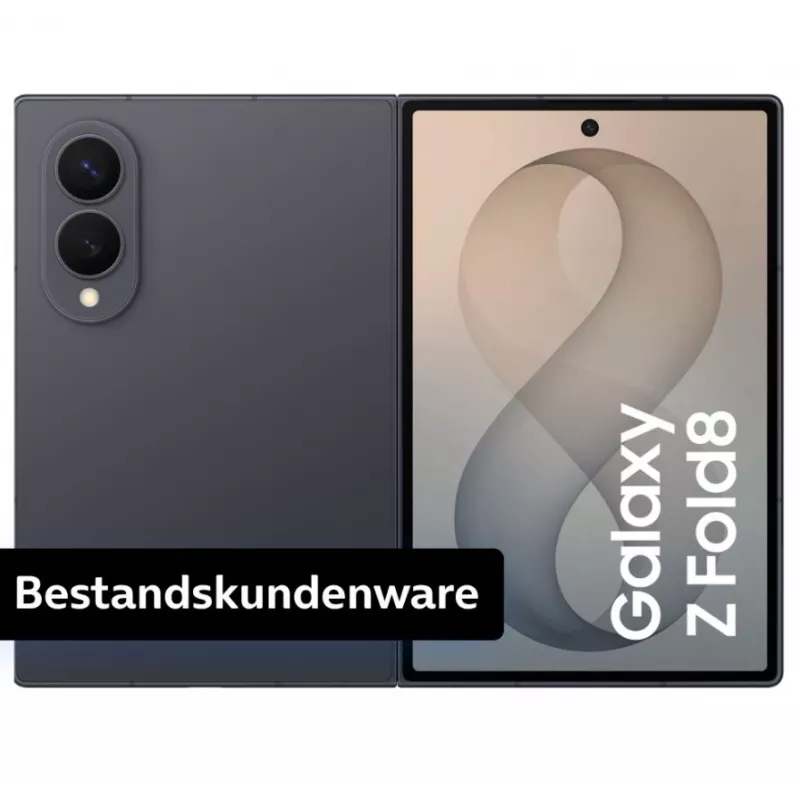 Samsung Galaxy Z Fold8 5G Smartphone, 12GB RAM, 256GB, Graphite, pantalla OLED plegable, Dual-SIM
