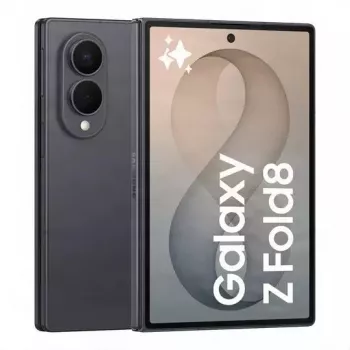Samsung Galaxy Z Fold8 5G Smartphone, 12GB RAM, 256GB, Graphite, pantalla OLED plegable, Dual-SIM