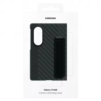 Samsung Galaxy Z Fold8 funda con soporte Carbon Standing - negra, EF-XF971SBEGWW