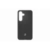 Funda Enzo Aramid Samsung GP-FPS931PGABW para Samsung Galaxy S25, negro plata