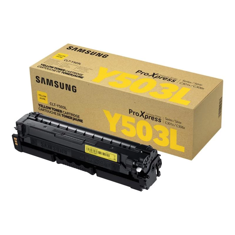 Samsung HP Cartucho de tinta amarillo CLT-Y503L Alto rendimiento Original