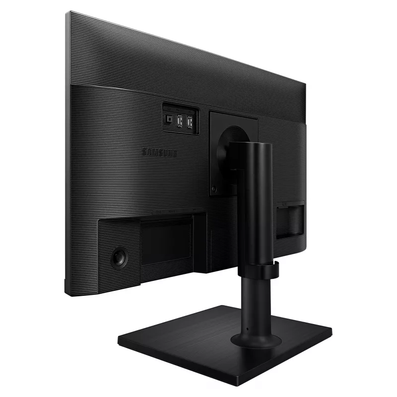 Samsung LF24T450FQRXEN Monitor 24 inch Full HD IPS - 1920x1080, 75Hz, 5ms, 2xHDMI, DisplayPort, USB Hub, altura ajustable, Pivot, negro
