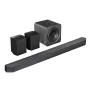 Samsung Q-Series HW-Q990H sistema de barra de sonido de 11.1.4 canales con subwoofer inalámbrico y altavoces traseros, negro