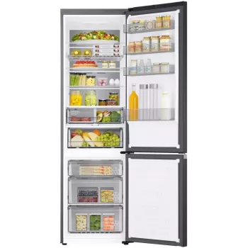 Samsung RB38C705CB1/EF 390L Total No Frost frigorífico combi con tecnología SpaceMax™, compresor Digital Inverter, clase energética C, Glam Black