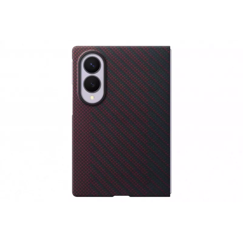 Samsung EF-KF971 Carbon Magnet funda para Galaxy Z Fold8, rojo
