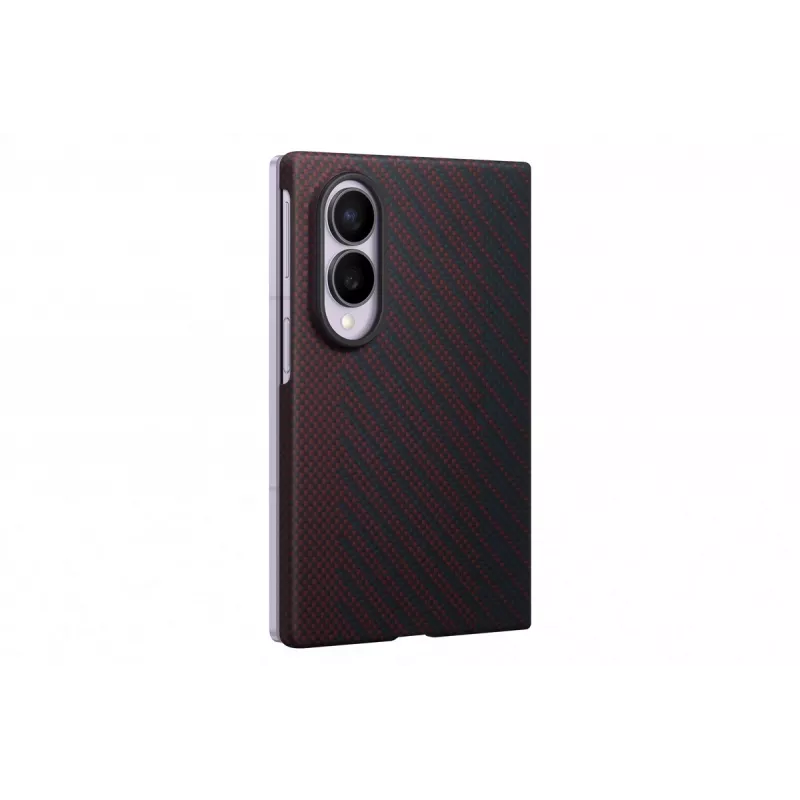 Samsung EF-KF971 Carbon Magnet funda para Galaxy Z Fold8, rojo