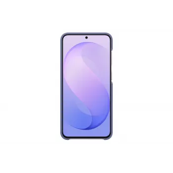 Funda con imán de silicona Samsung para Galaxy S26 FE, azul violeta