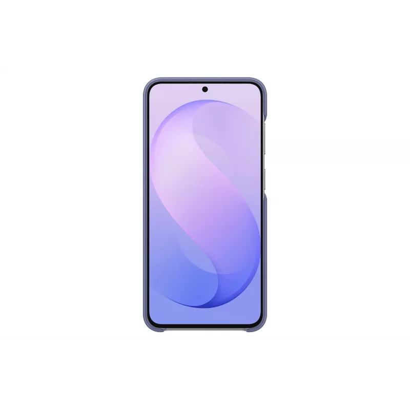 Funda con imán de silicona Samsung para Galaxy S26 FE, azul violeta