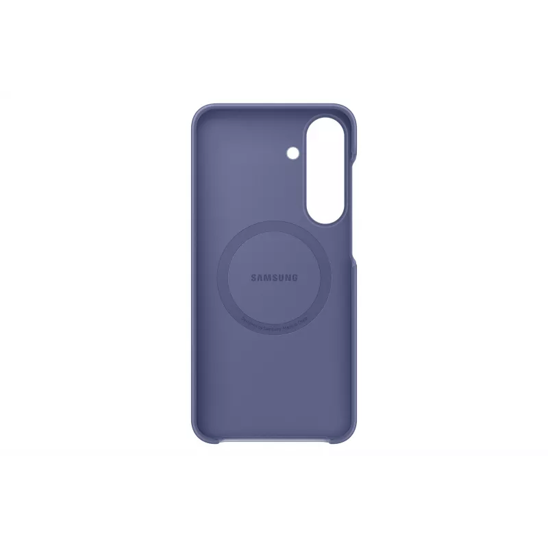 Funda con imán de silicona Samsung para Galaxy S26 FE, azul violeta