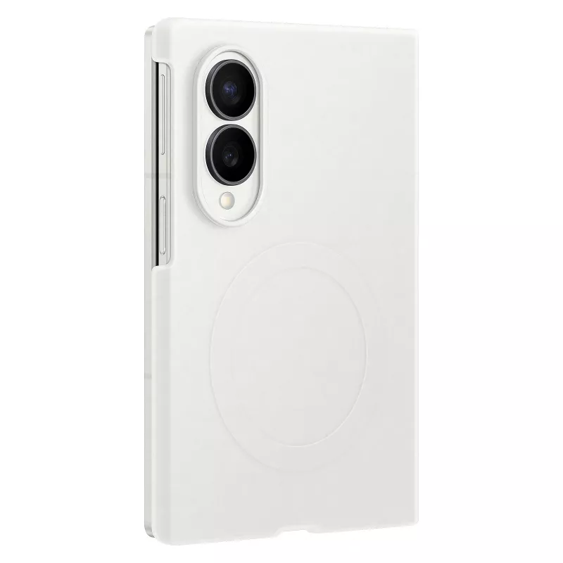 Samsung funda de silicona con imán para Galaxy Z Fold 8 - blanca (compatible con MagSafe)