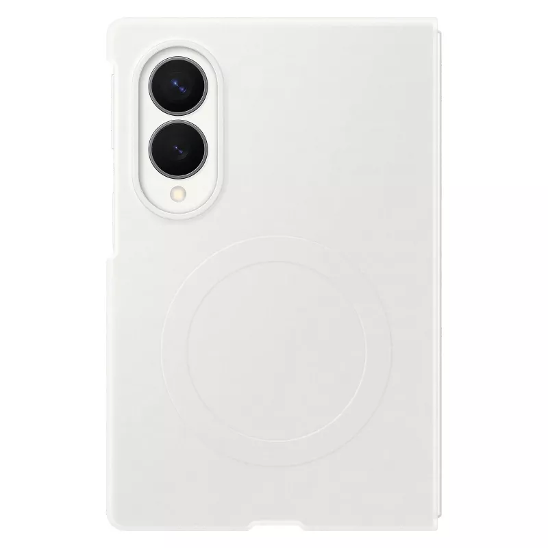 Samsung funda de silicona con imán para Galaxy Z Fold 8 - blanca (compatible con MagSafe)