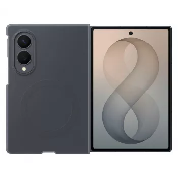 Samsung Funda con imán de silicona para Galaxy Z Fold8, negro