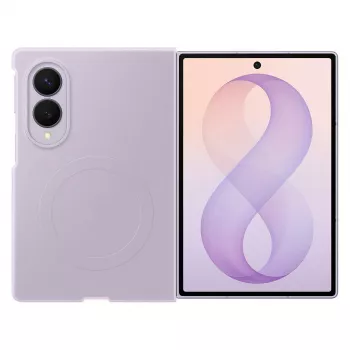 Samsung funda magnética de silicona para Galaxy Z Fold8, violeta