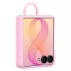 Samsung Funda con Anillo Magnético de Silicona para Galaxy Z Flip8 - Violeta