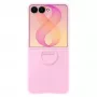 Samsung Funda con Anillo Magnético de Silicona para Galaxy Z Flip8 - Violeta