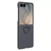 Samsung Funda Magnética con Anillo de Silicona para Galaxy Z Flip8, Negro (EF-EF776CBEGWW)