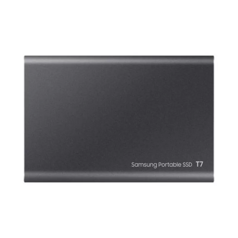 Samsung T7 SSD portátil, 2000 GB, USB Type-C, 3.2 Gen 2, 1050 MB/s, Contraseña, Gris