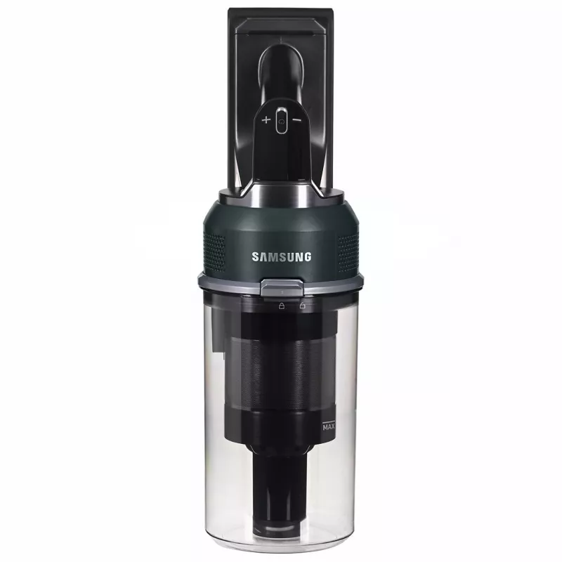 Samsung VS70H25WFT/GE Aspirador de batería, sin bolsa, 0,8 l, 150 W de potencia de succión, 40 min de autonomía, filtro HEPA, empuñadura Flex
