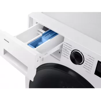 Lavadora con secadora Samsung WD90HG5U34BELE, 9 kg lavado / 6 kg secado, 1400 rpm, blanca
