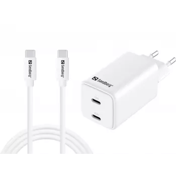 Sandberg Cargador de CA USB-C PD65W EU 1,5M (441-75)