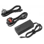 Cargador de pared USB-C SANDBERG AC PD100W EU+UK - 100W USB-C Power Delivery, enchufes EU/UK intercambiables, negro
