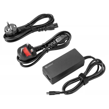 SANDBERG Cargador de pared USB-C PD65W EU+UK
