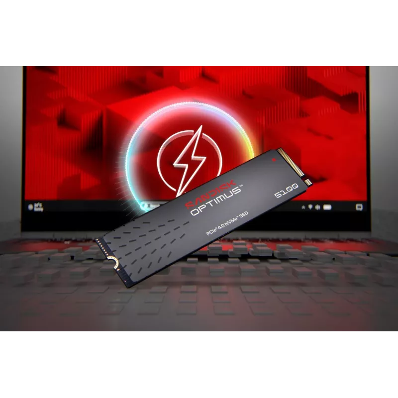 SanDisk 1TB M.2 NVMe PCIe 4.0 SSD interna - 7100MB/s lectura, 6700MB/s escritura