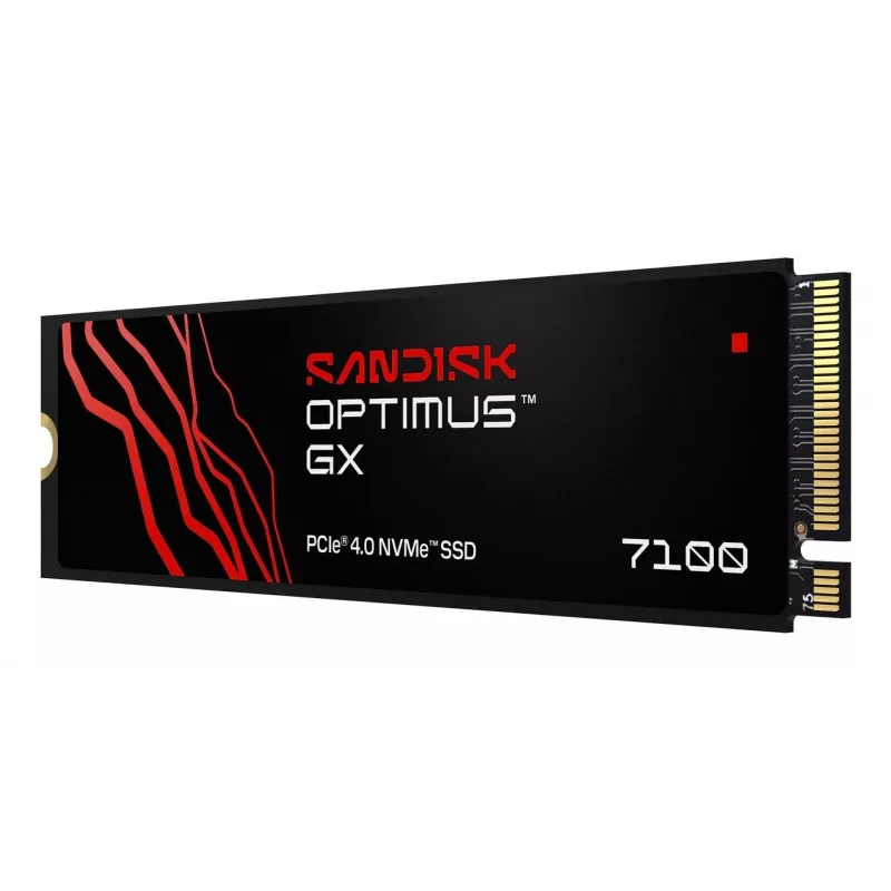 SanDisk 500GB M.2 NVMe PCI Express 4.0 SSD interna - lectura 6800 MB/s, escritura 5800 MB/s, 300x TBW, MTBF 1750000 h
