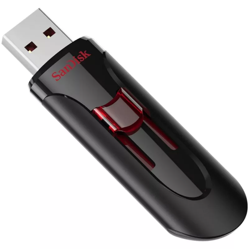 SanDisk Cruzer Glide 256GB unidad flash USB 2.0 (SDCZ600-256G-G35) - negro