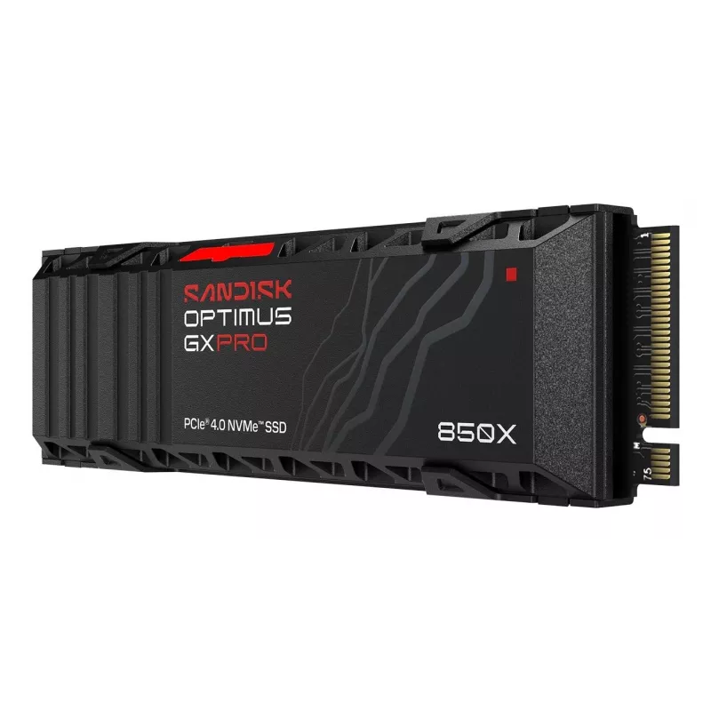 SanDisk Extreme M.2 NVMe SSD 1TB PCI Express 4.0 lectura 7300 MB/s escritura 6300 MB/s