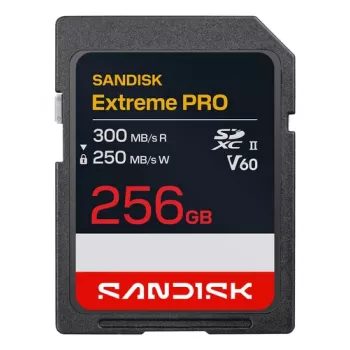SanDisk Extreme PRO 256GB SDXC UHS-II V60 U3 tarjeta de memoria