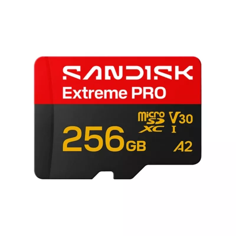 SanDisk Extreme PRO microSDXC 256 GB UHS-I U3 V30 A2 + Adaptador SD