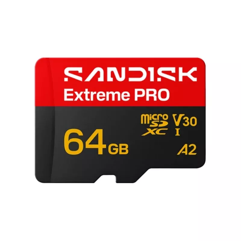 SanDisk Extreme PRO microSDXC 64GB UHS-I U3 V30 hasta 200 MB/s de lectura