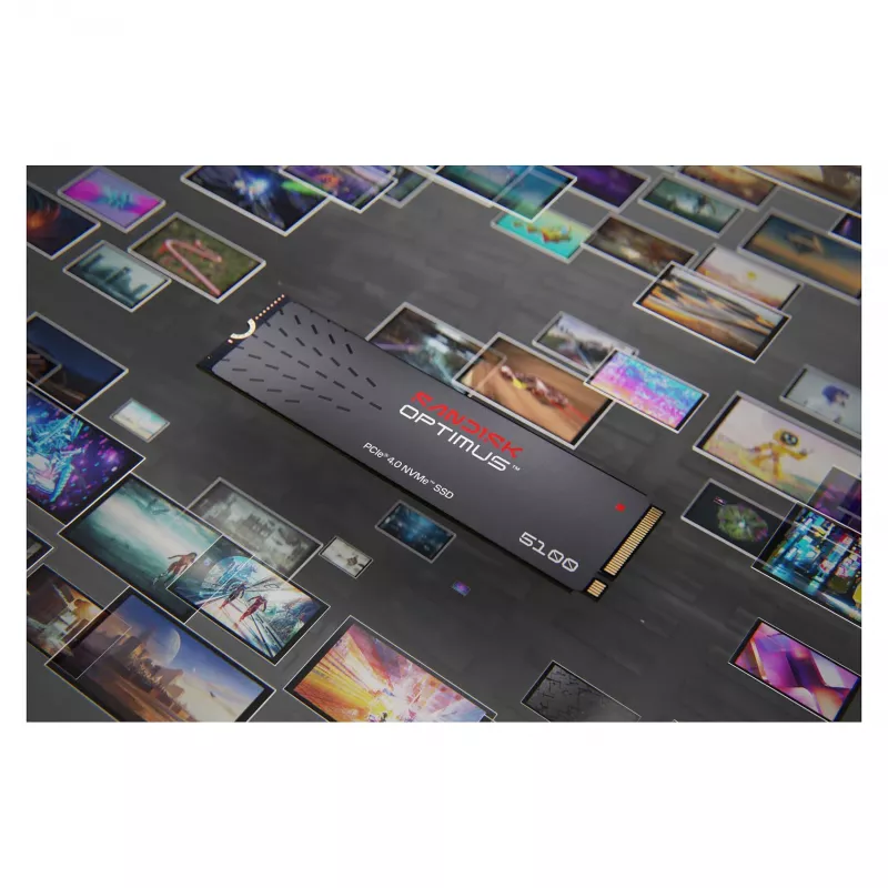 SanDisk Optimus 5100 2TB M.2 2280 PCIe 4.0 NVMe Unidad de estado sólido interna