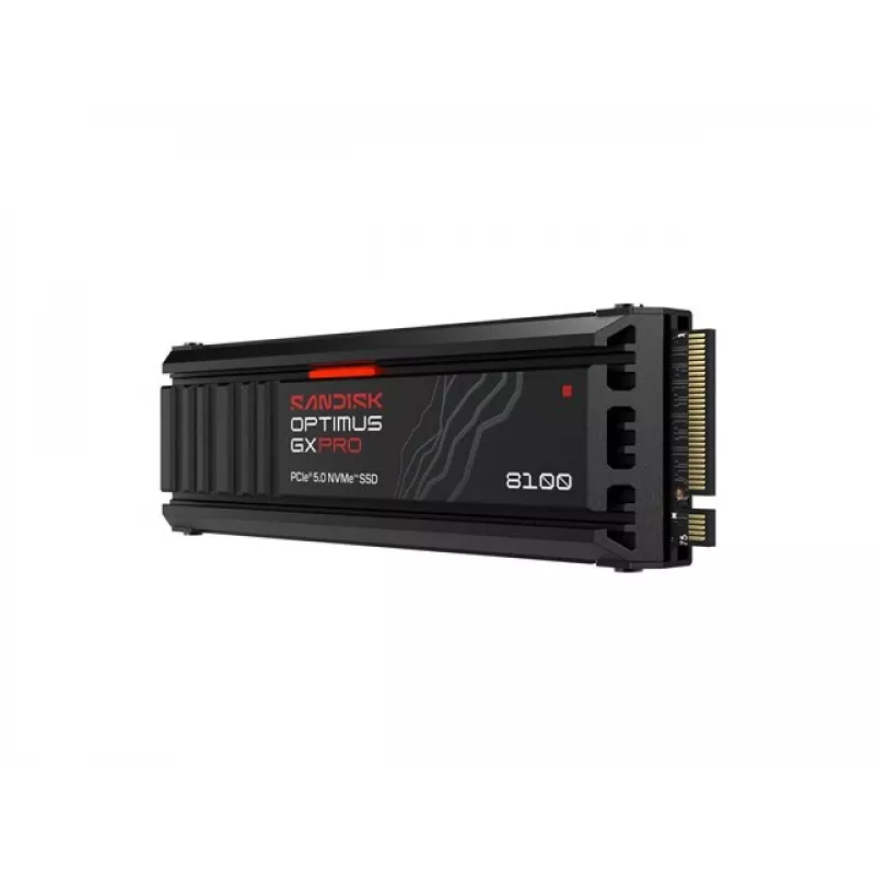 SanDisk Optimus GX PRO 8100 2TB M.2 2280 PCIe Gen5 x4 NVMe SSD con disipador integrado