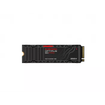 SanDisk Optimus GX PRO 850X 4TB SSD interno, M.2 2280 D5-M, PCIe 4.0 x4 NVMe, cifrado TCG Opal 2.01, disipador integrado
