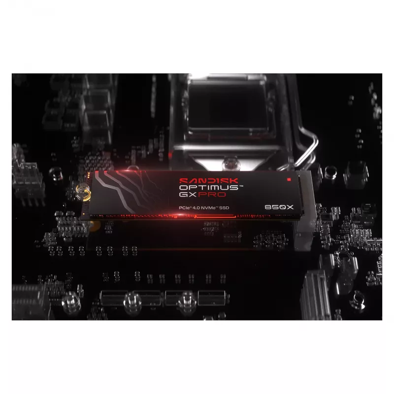 SanDisk Optimus GX PRO 850X 4TB M.2 2280 NVMe PCIe 4.0 SSD con cifrado TCG Opal