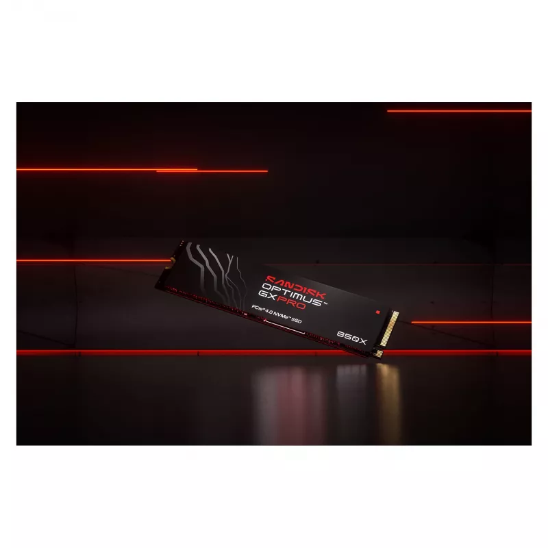 SanDisk Optimus GX PRO 850X 8TB M.2 2280 PCIe Gen4 x4 SSD NVMe con cifrado AES-256 bits