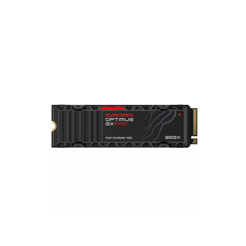 SanDisk Optimus GX PRO 850X SSD NVMe con disipador, 8TB, M.2 2280, PCIe Gen4 x4 00226999