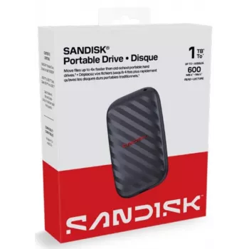 SanDisk SDSSDE10-1T00-G25 Extreme Portable SSD 1TB USB-C 3.2 Gen 2 disco duro externo de estado sólido (azul)
