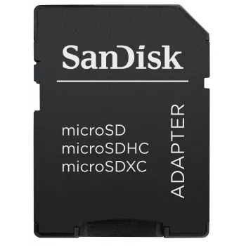 SanDisk Ultra 64GB Tarjeta de memoria microSDXC con adaptador SD