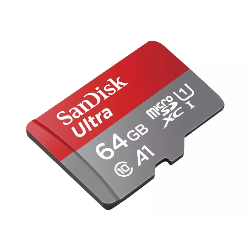 SanDisk Ultra 64GB tarjeta de memoria microSDXC con adaptador SD