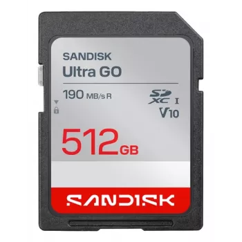 SanDisk Ultra GO microSDXC 512GB UHS-I U1 V10 A1 hasta 190 MB/s de lectura
