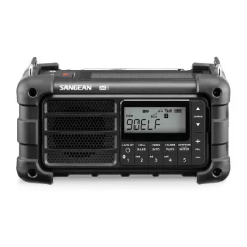Sangean MMR-99 DAB Negro Radio de emergencia/manivela/solar