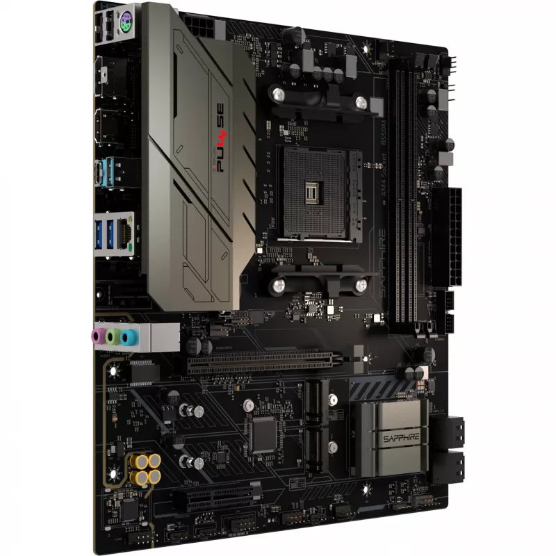 SAPPHIRE PULSE B550M Placa base AMD AM4 DDR4 Micro-ATX